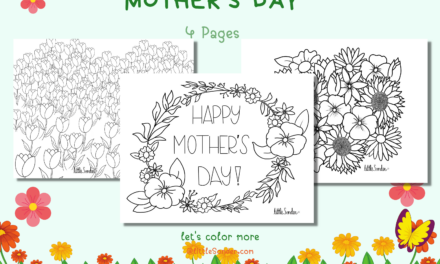 Mother’s Day Coloring Pages
