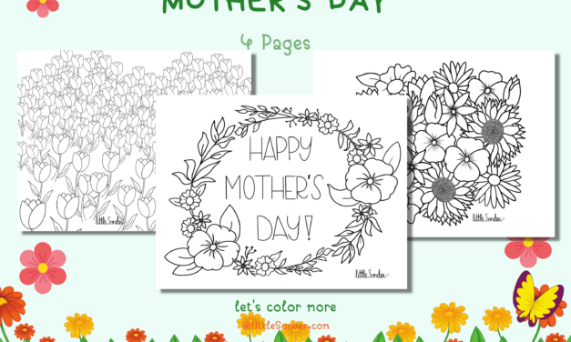 Mother’s Day Coloring Pages