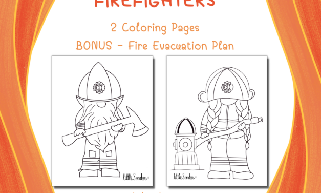 Exclusive Firefighter Gnome Coloring: Empower Your Kids’ Fire Safety!