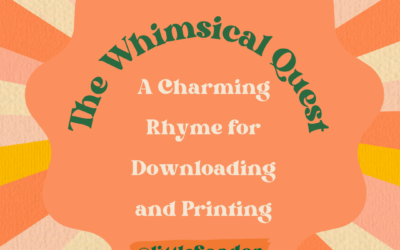 The Whimsical Quest: A Charming Rhyme for Downloading and Printing